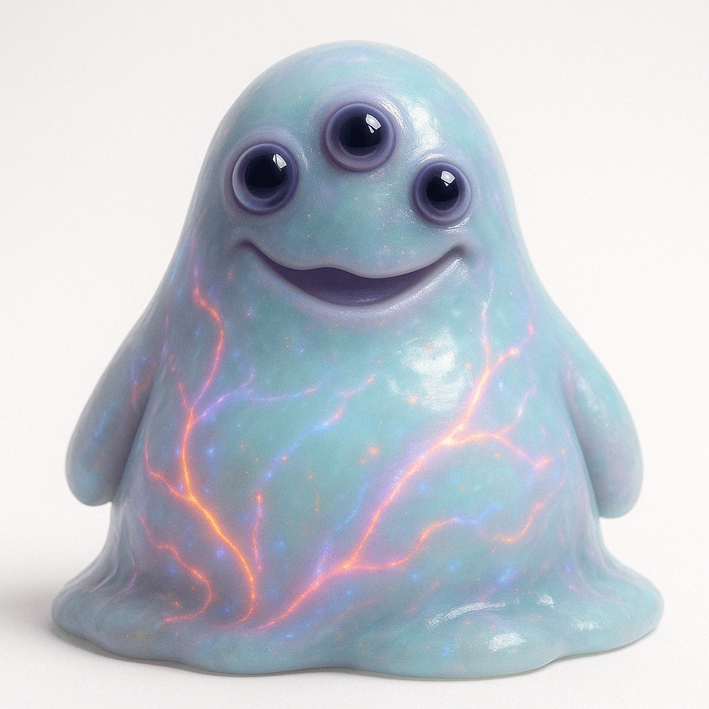 果冻外星角色渲染