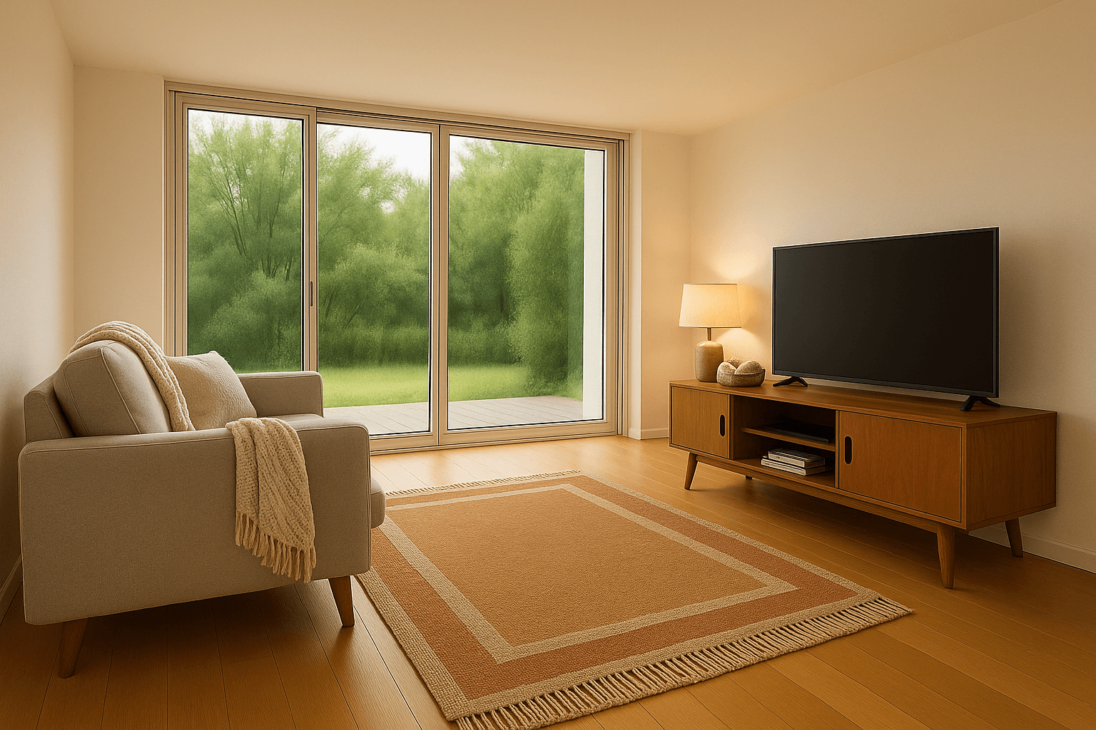 温馨客厅氛围添加