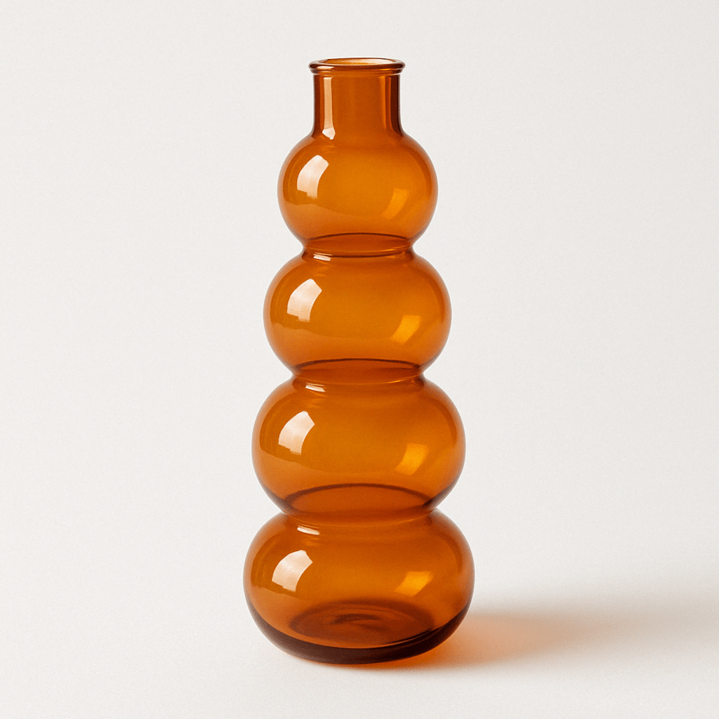 玻璃花瓶设计（琥珀球体）
